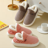 Women Cotton Plush Slippers