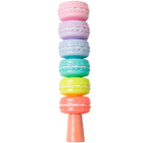 6pcs Macaron Cookie Highlighter Pen Set