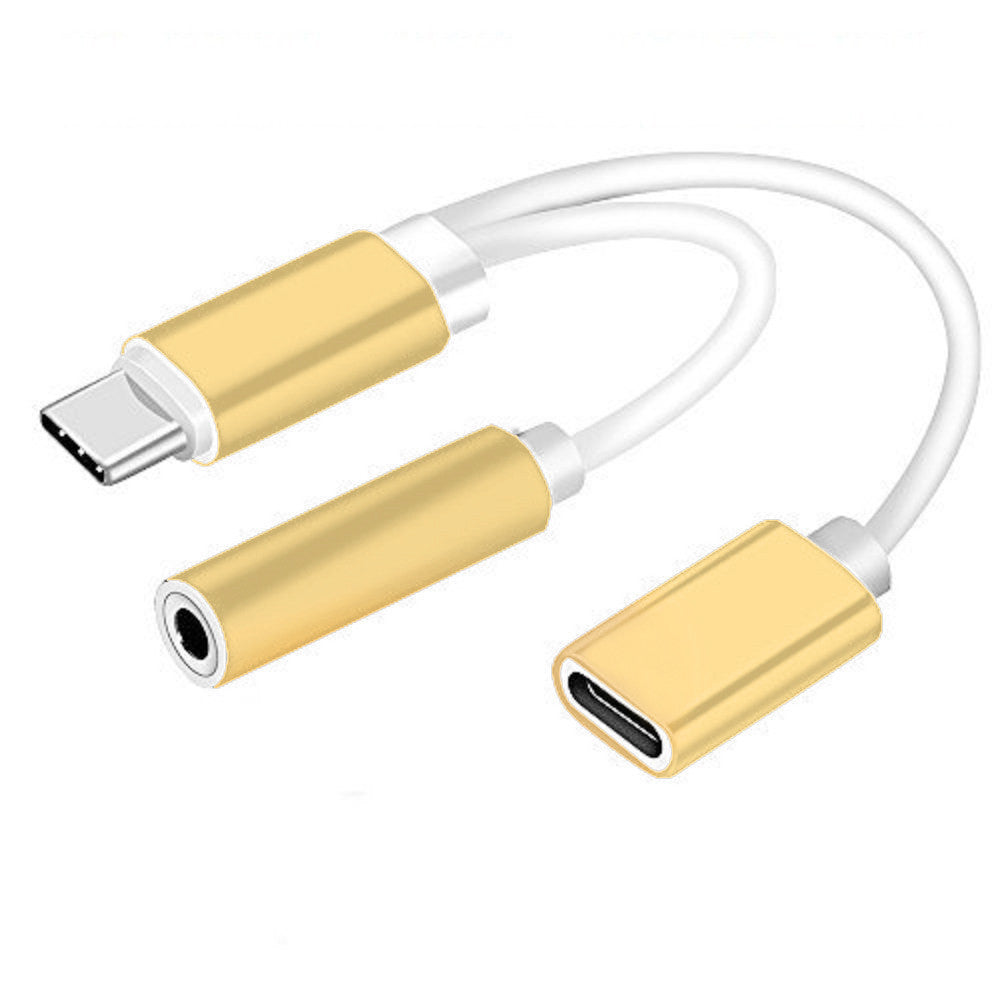 Type-C Audio Adapter and Charging Cable