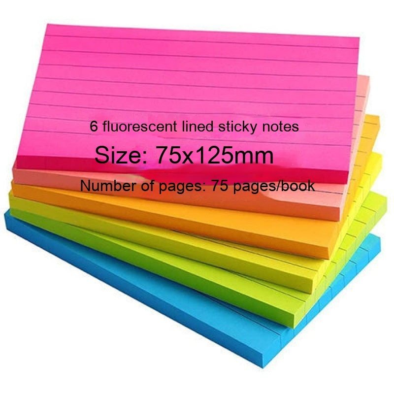 Fluorescent Sticky Memo Notes