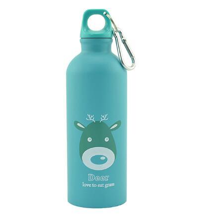 Portable Cartoon Animals Water Bottle 500ml