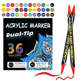 Acrylic Double-headed Marker Pen