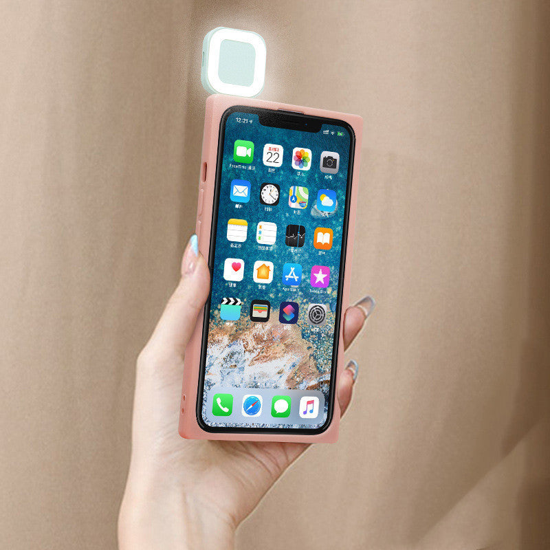 Ring Flashing Phone Case for Selfies