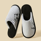 Cute Panda Winter Slippers for Couples