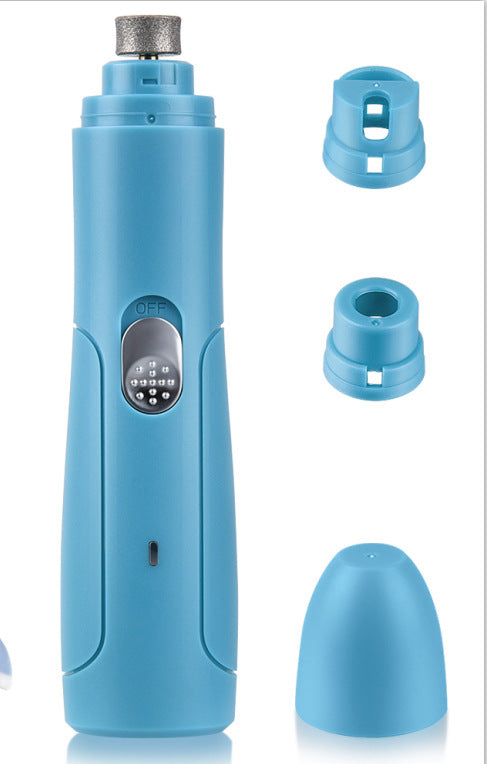 Electric Pet Nail Grinder and Claw Trimmer