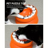 Interactive Puzzle Toy for Cats (Slow Feeder)