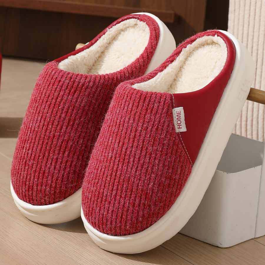 Lightweight Plush Home Slippers