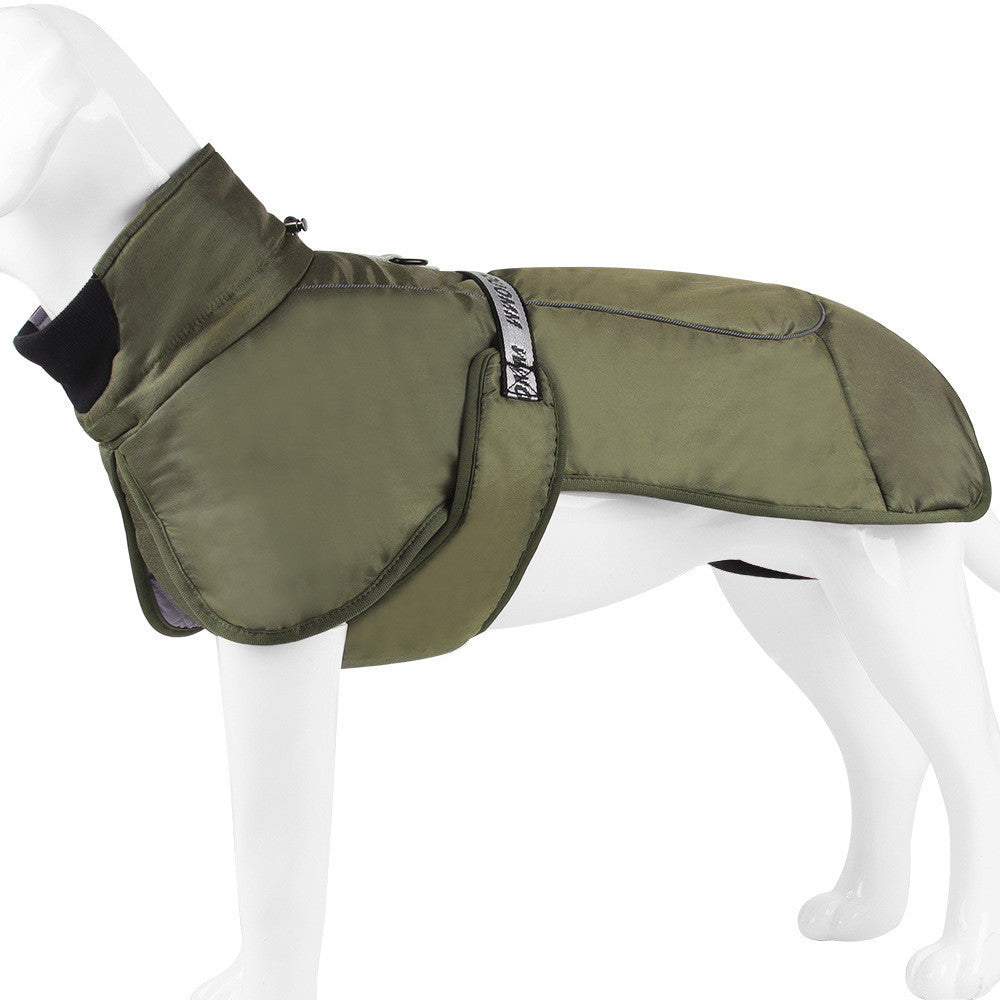 Thickened Dog Cloak with Reflective Warmth