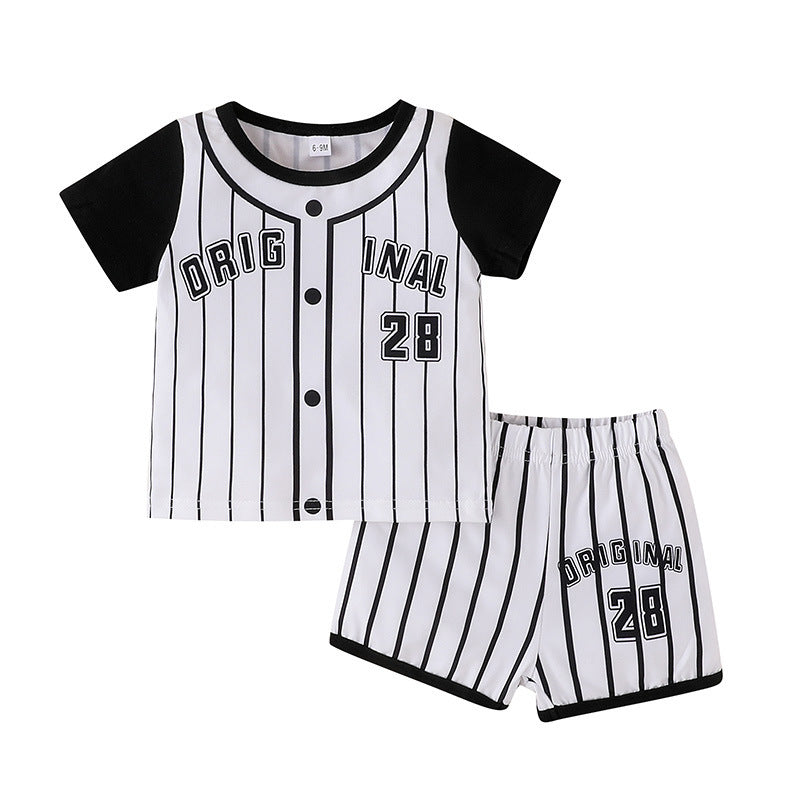 Children's Summer T-shirt and Shorts Set