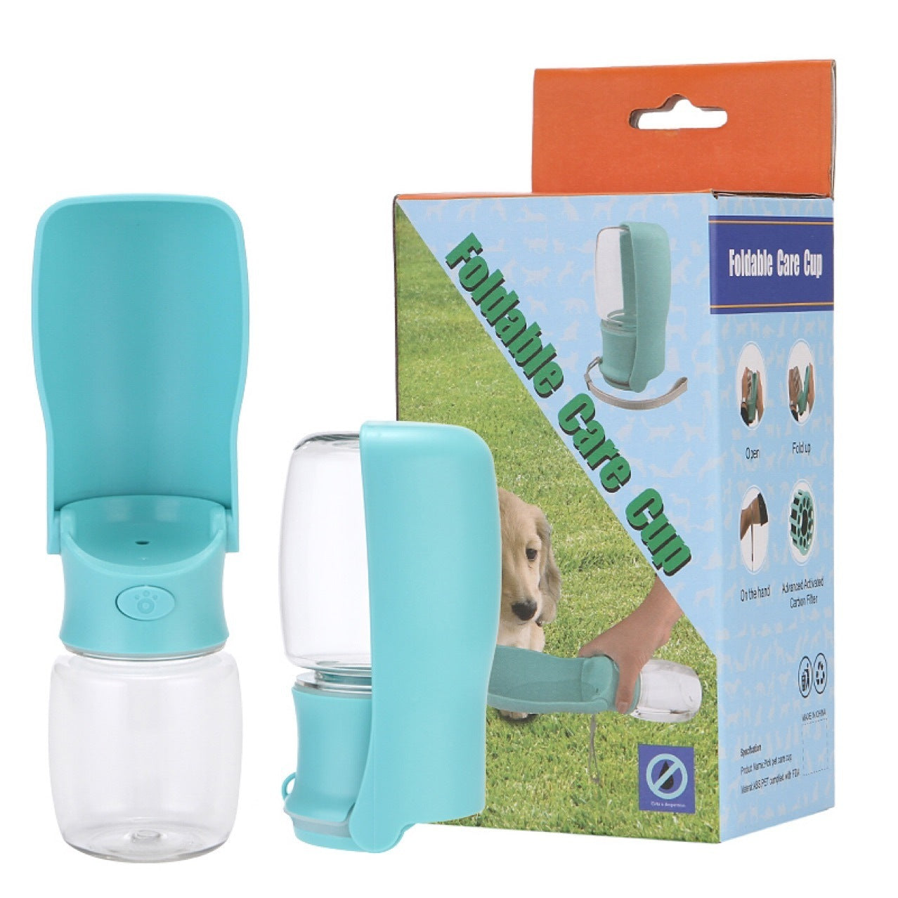 Foldable Portable Dog Water Bottle