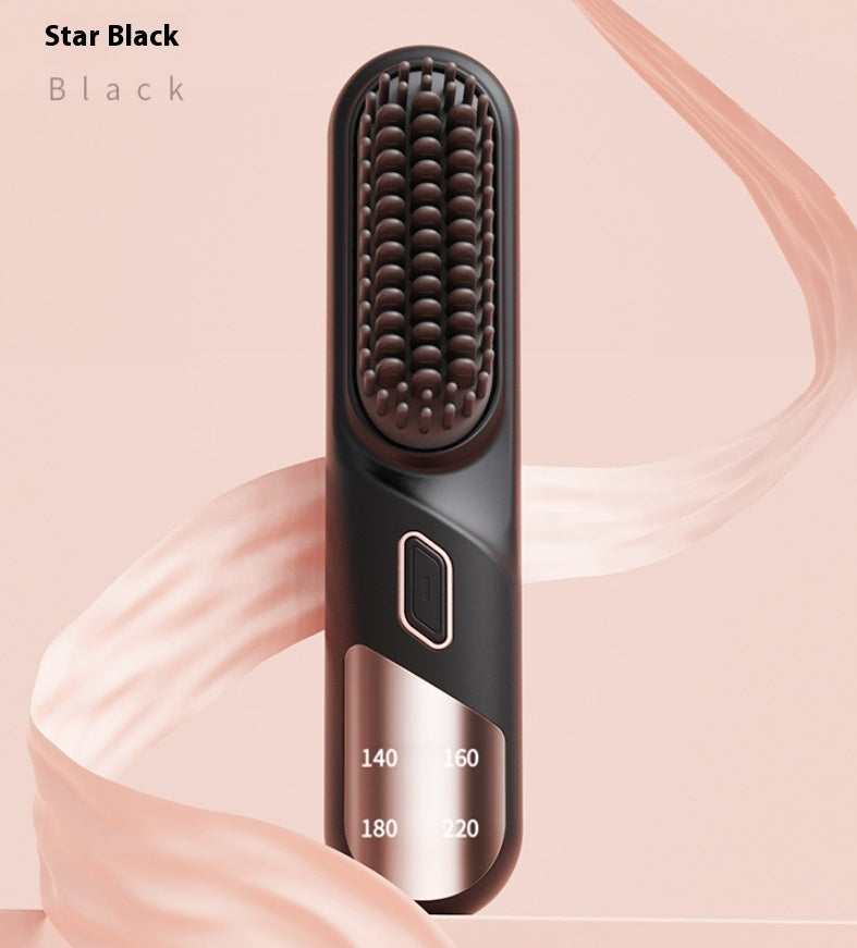 Cordless Hair Straightener Brush