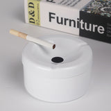 Creative Stainless Steel Ashtray with Lid