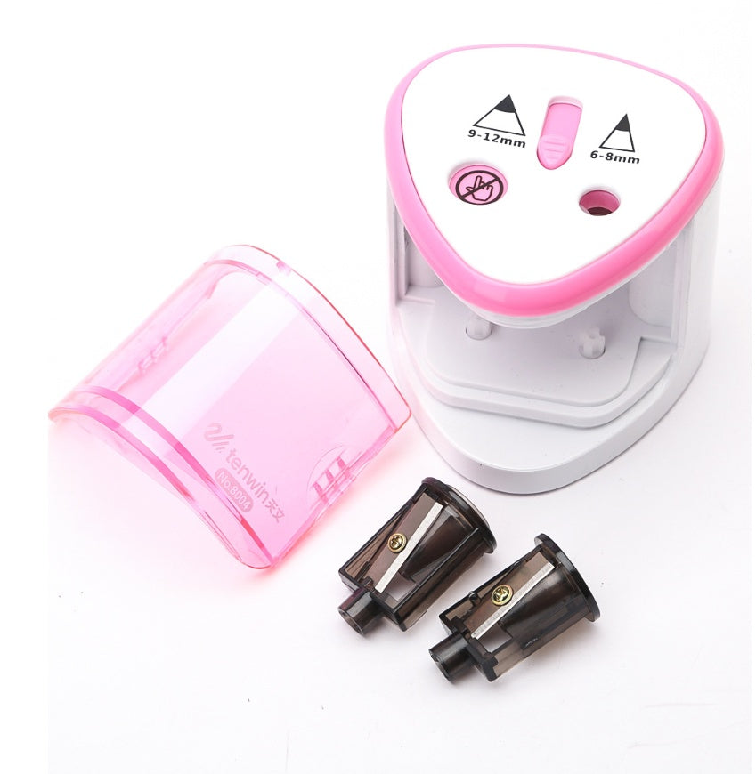 Automatic Electric Pencil Sharpener - Child Safety Design