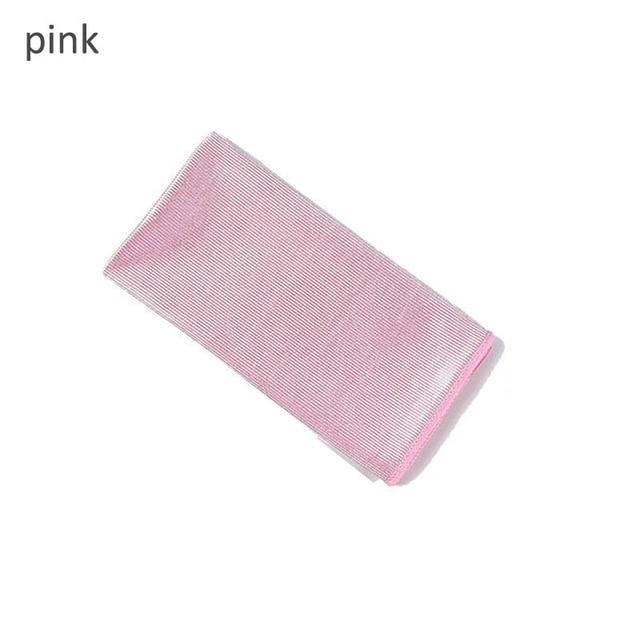 Microfiber glass cleaning towel