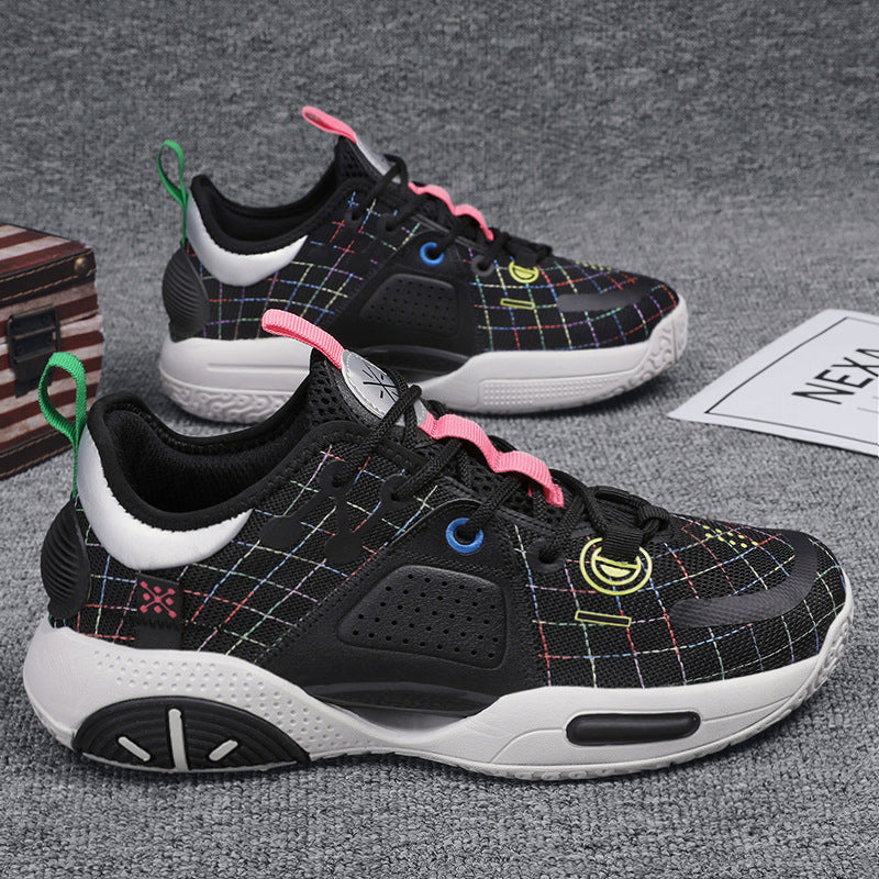 Cotton Candy Men's Basketball Sneakers