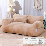 Luxury Plush Cat & Dog Bed – Winter Warm Sofa