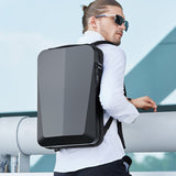 Men's Business Backpack - Hard Case Computer Bag