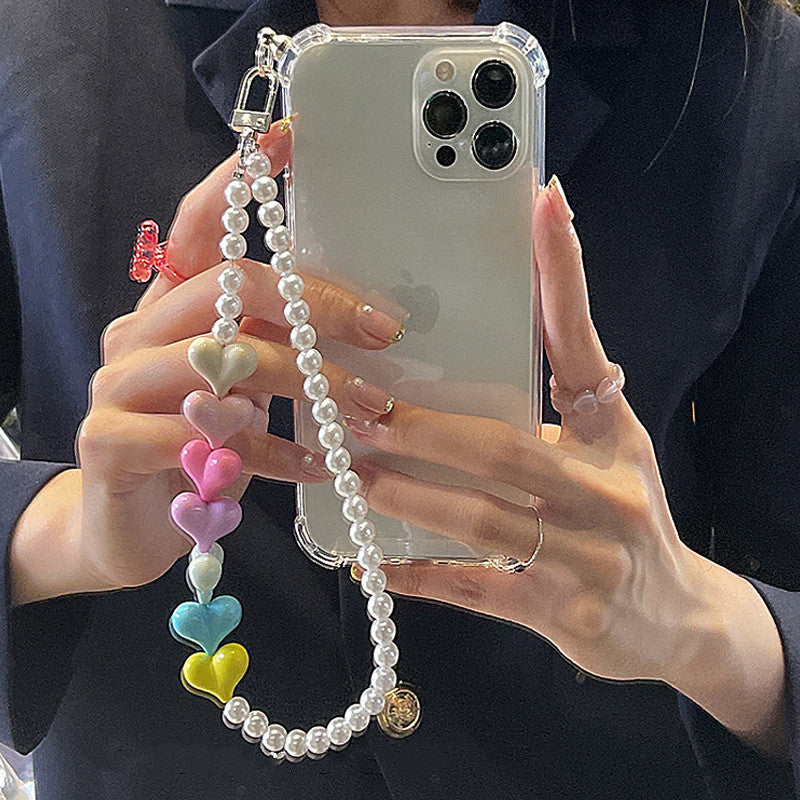 Chain Love Handheld Phone Case Protective Case