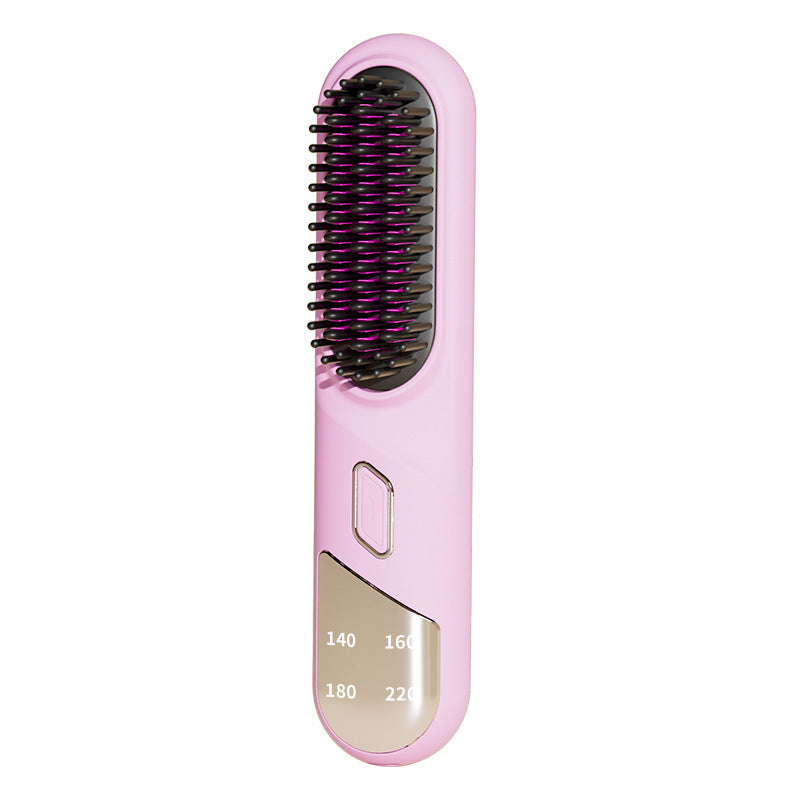 Cordless Hair Straightener Brush