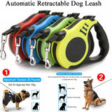 Automatic Retractable Dog Leash with Pet Collar