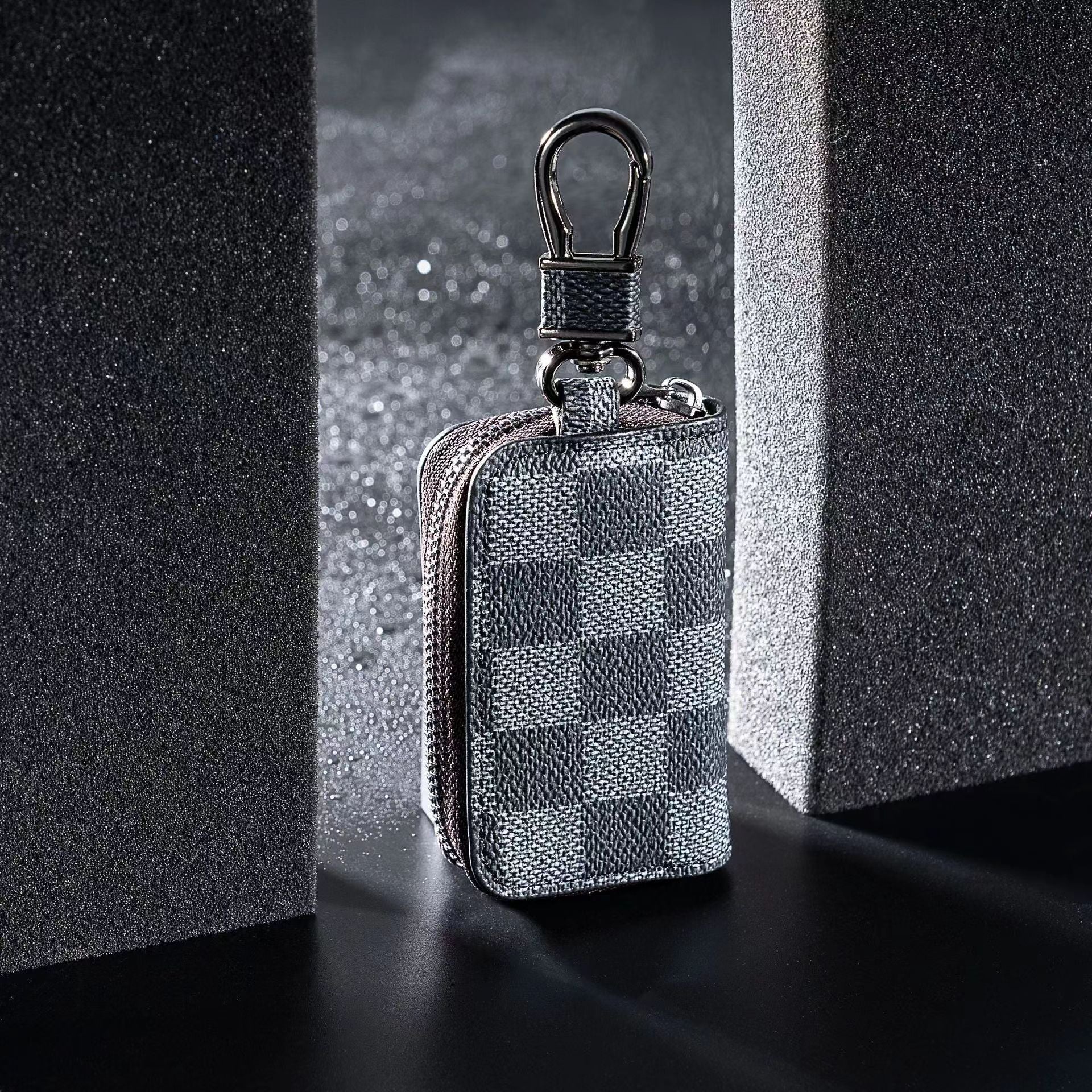 Fashion Business Plaid Car Key Protector