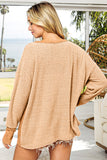 BiBi Thumb Opening Long Sleeve Top with Kangaroo Pocket