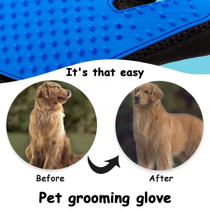 Cat Grooming Deshedding Glove