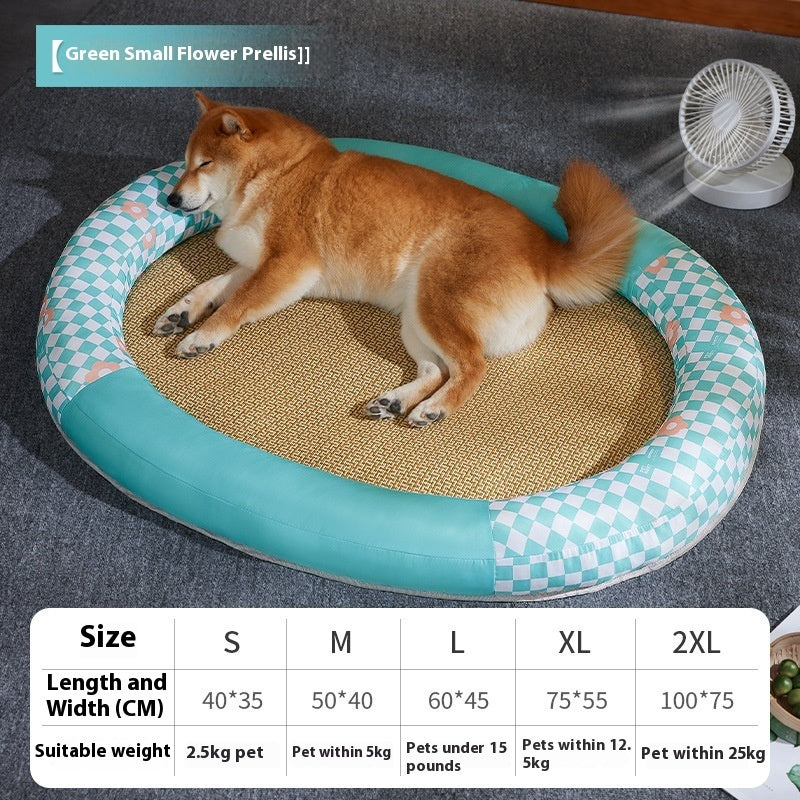 Oval Runway Cooling Pet Pad