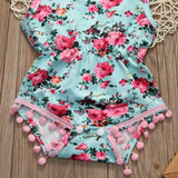 Baby Girl Summer Sleeveless Bodysuit