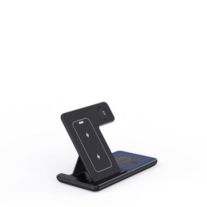 15W 3-in-1 Foldable Wireless Charger Stand– For iPhone, iWatch & AirPods Pro