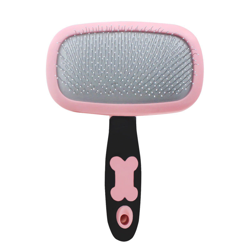 Pet Grooming Brush (Shedding Tool for Dogs & Cats)