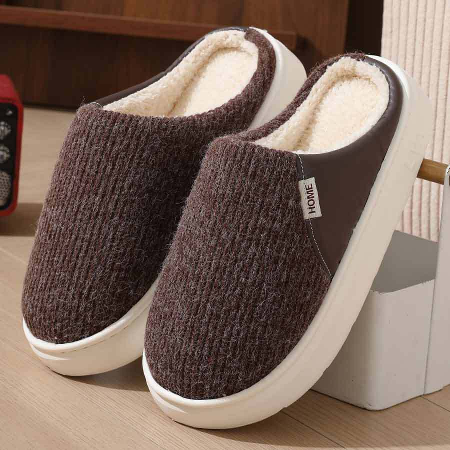 Lightweight Plush Home Slippers