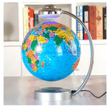 8-Inch Magnetic Suspension Globe - Office Decoration