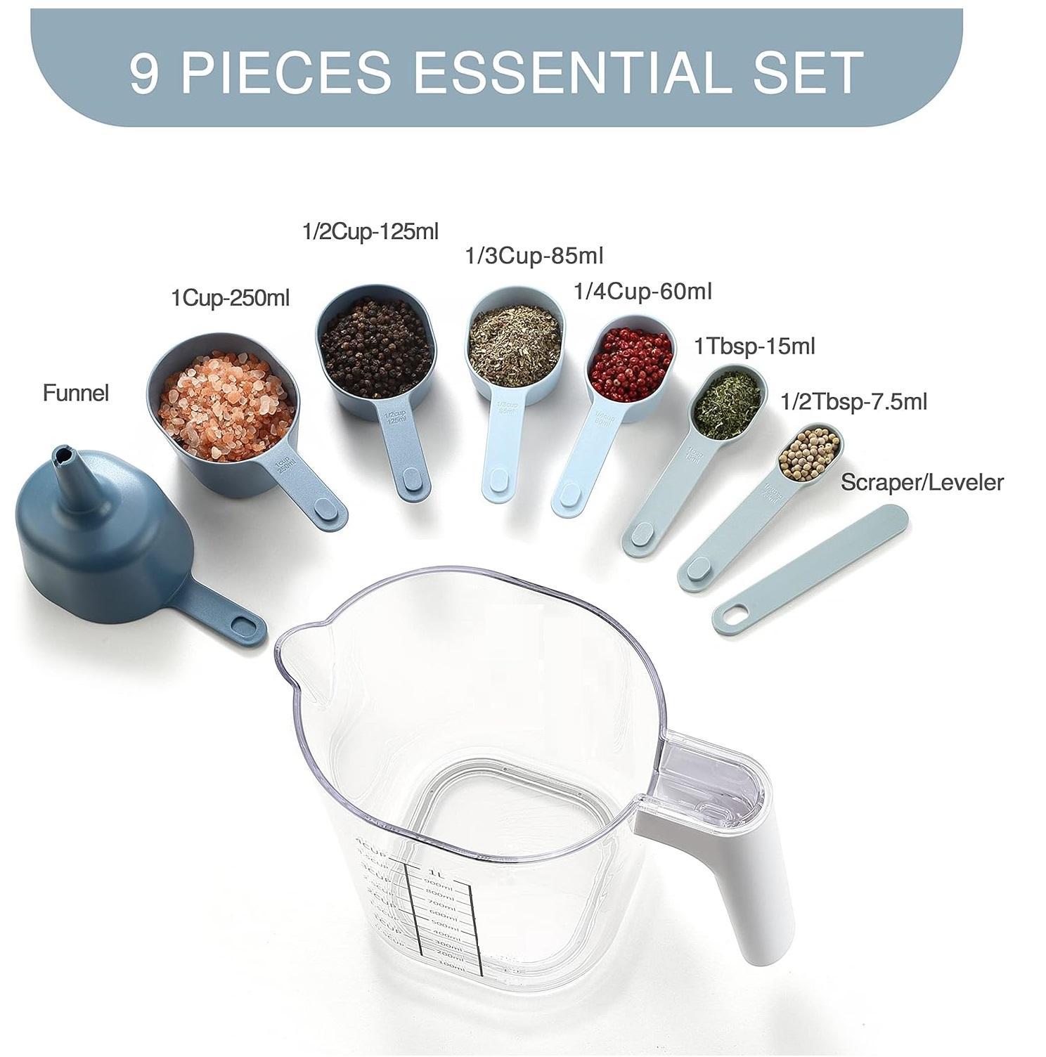 Measuring Cups and Spoons Set