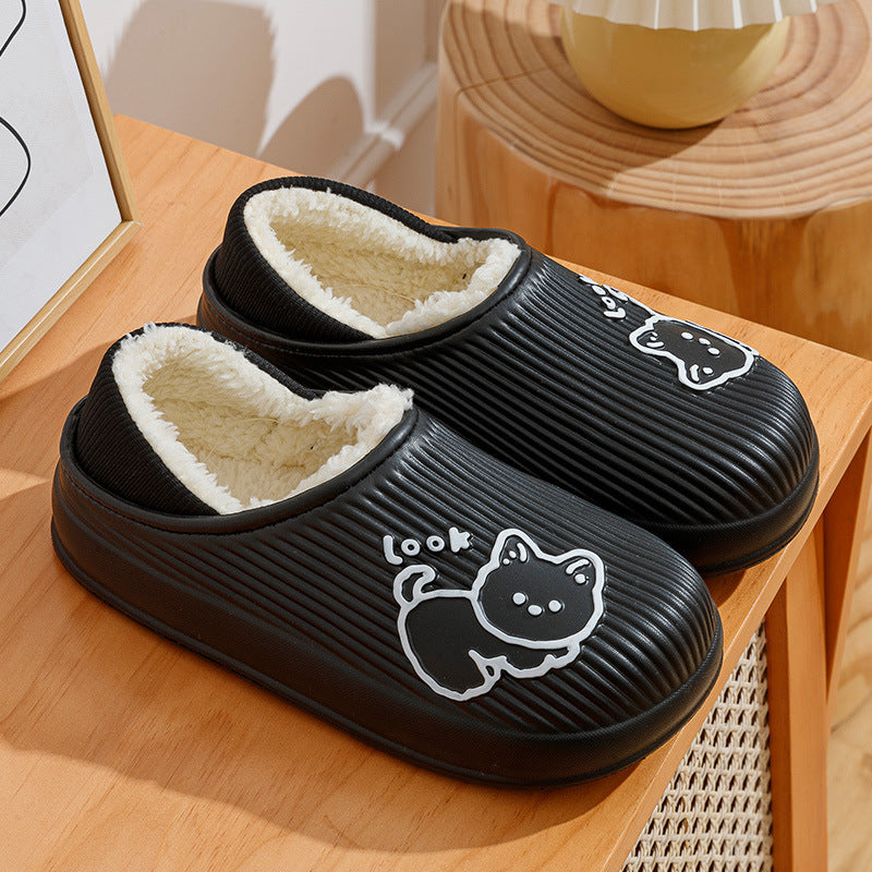 Women's Winter Cotton Indoor Slippers