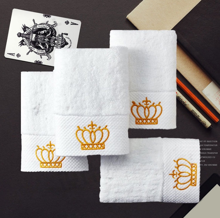 Custom Embroidered Cotton Bath Towel