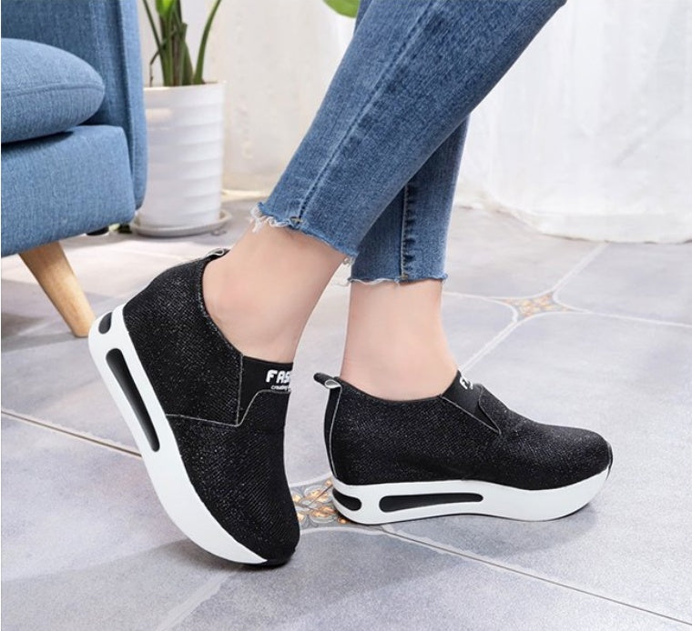 Stylish elegant sneakers for women