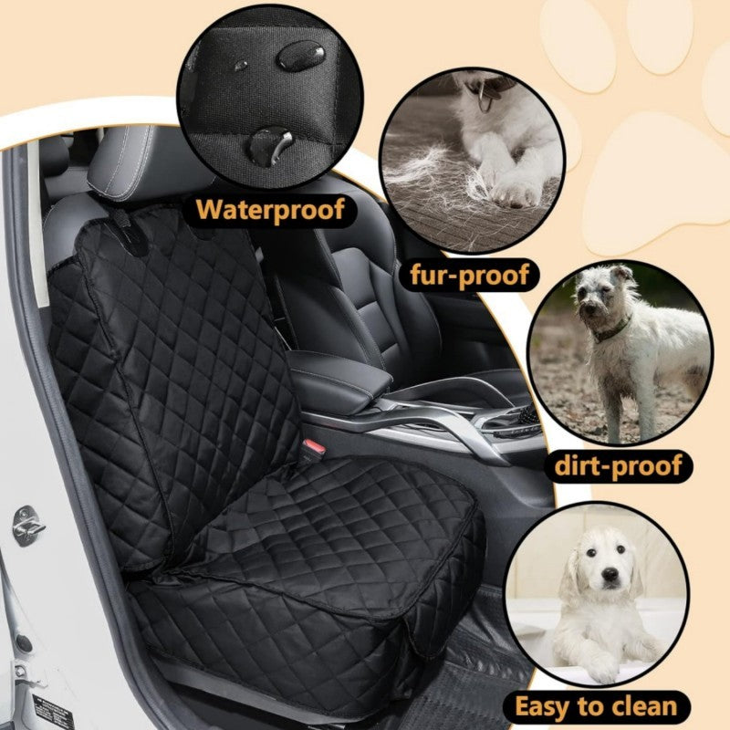 Waterproof Dog Car Seat Cover (Scratch Proof & Non-slip)