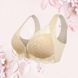 Plus Size Breathable Lace Push Up Bras for Women