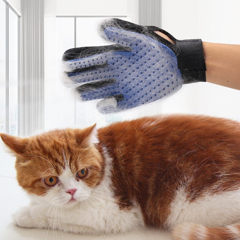 Cat Grooming Deshedding Glove