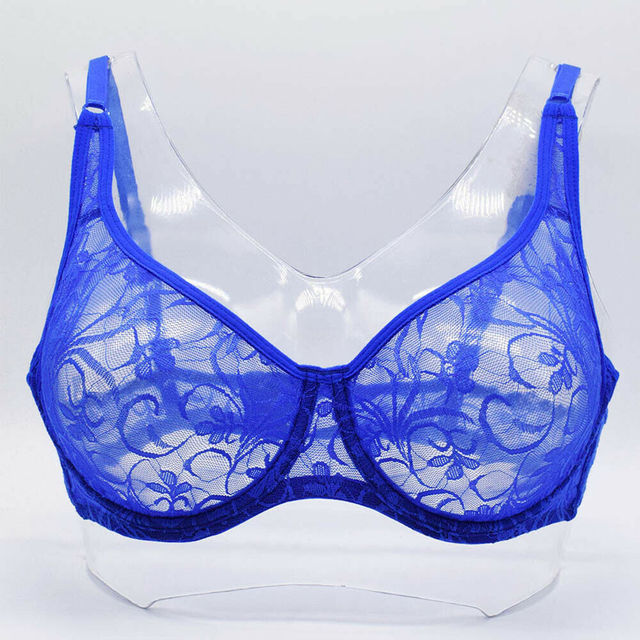 Plus Size Lace Underwired Bras for Women