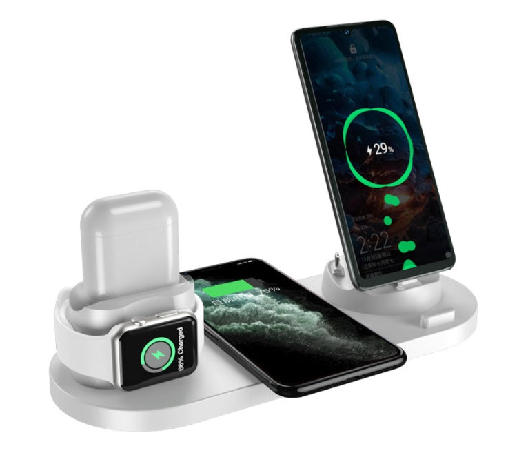 Wireless Charging Dock Station for Phone, Smartwatch, and Earbuds