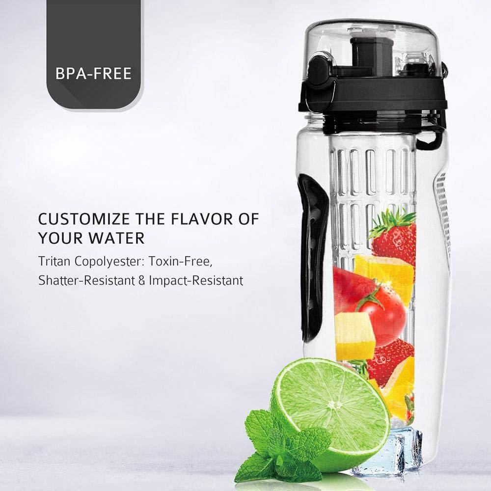 1000ml BPA-Free Fruit Infuser Water Bottle