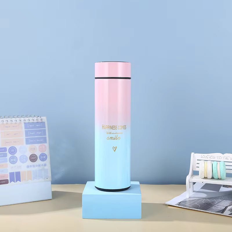 Smart Stainless Steel Thermos – 500ml Vacuum Insulated Bottle With LED temperature display