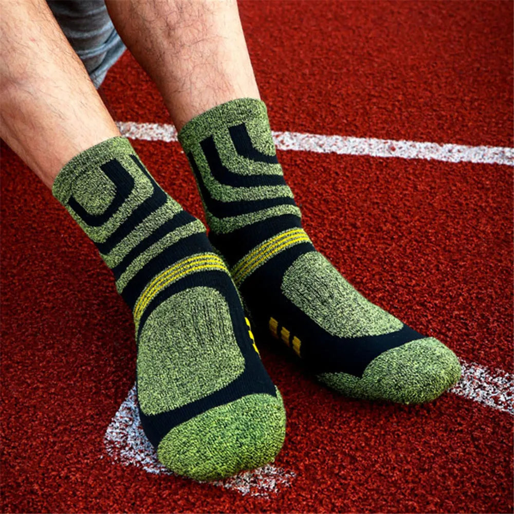 Men's Anti-Blister Winter Terry Sports Socks