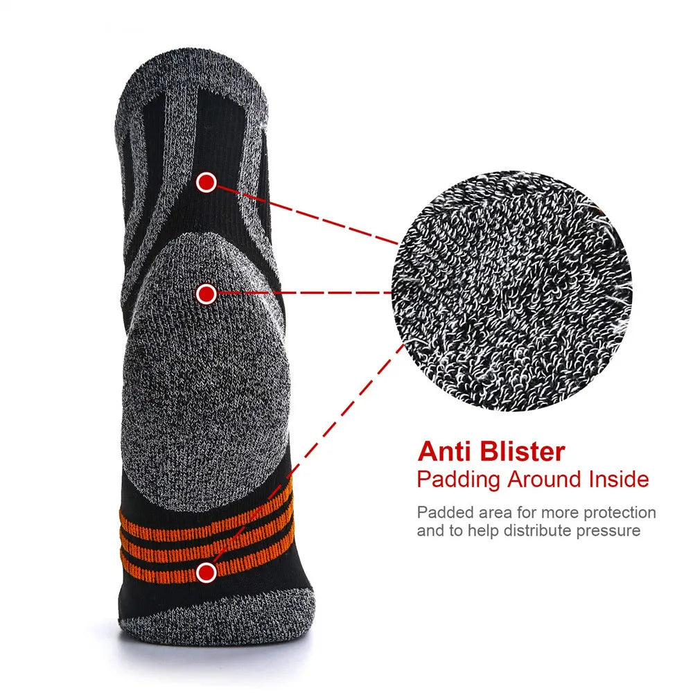 Men's Anti-Blister Winter Terry Sports Socks