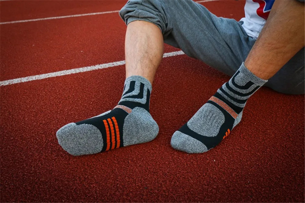 Men's Anti-Blister Winter Terry Sports Socks