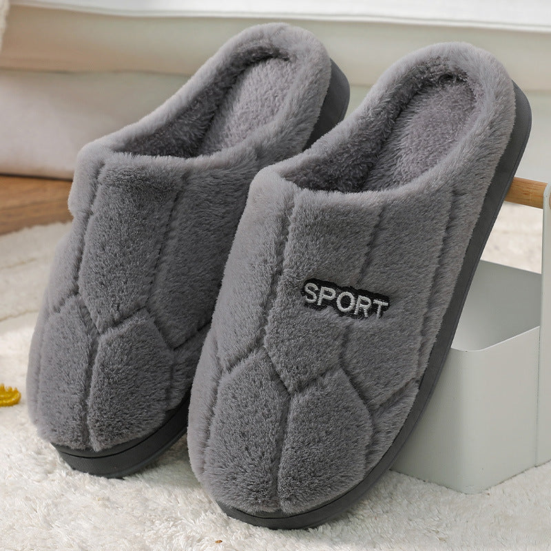 Couple's Wool Slippers - Warm Non-Slip Plus Velvet