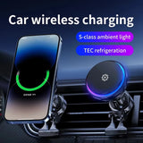 15W Magnetic Wireless Car Charger & Phone Holder