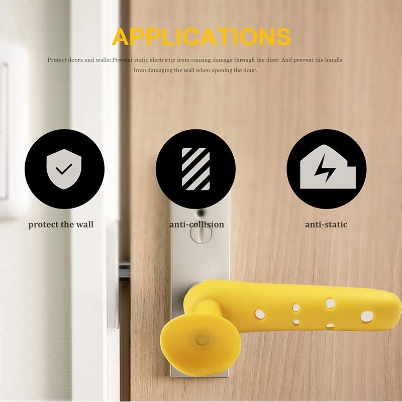 Anti-Collision Silicone Door Handle Covers